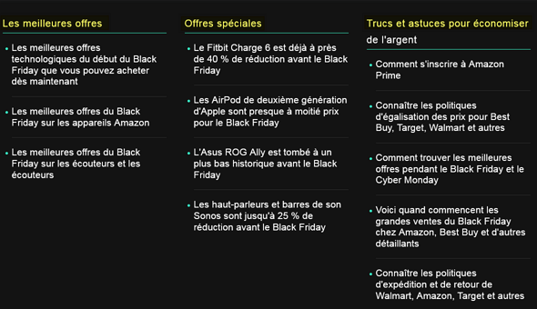 le guide du black Friday